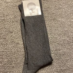 Gray Dress Socks